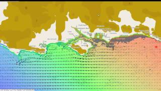 New English Channel Tidal model [upl. by Ellerud]