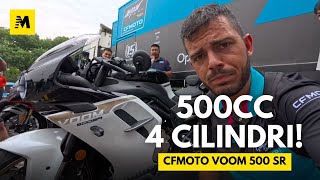 E SE ARRIVASSE in ITALIA CFMOTO VOOM 500 SR [upl. by Yllop]