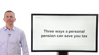 Three ways a personal pension can save you tax [upl. by Voccola353]