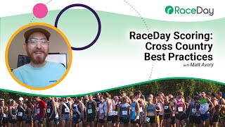 RaceDay Scoring Cross Country Best Practices [upl. by Eeryn386]