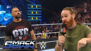 Sami Zayn joins Roman Reigns in SmackDown😍 WWE SmackDown Highlights Today Monday Night Raw Today [upl. by Nilad]