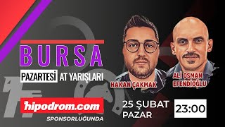 26 Şubat 2024  Bursa At Yarışı Tahminleri  Hakan Çakmak  Ali Osman Efendioğlu [upl. by Andromede]