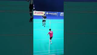 🏴󠁧󠁢󠁥󠁮󠁧󠁿 Huang VS 🇮🇳 Karunakaran R16 Hylo Open 2024 [upl. by Zoila777]