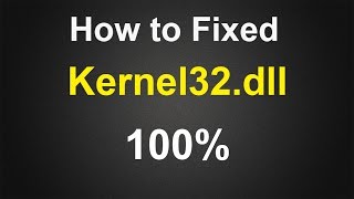 How to Fixed Kernel32dll Error in Windows XP  Easy amp Simple Must Watch Recommended [upl. by Ahsieket]