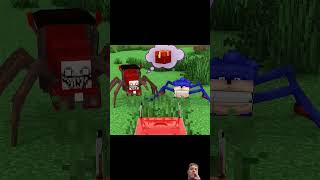 When ChooChoo Charles and Shin Sonic argue Optimus Prime 😁 minecraft transformers animation [upl. by Imis]