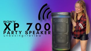 SONY XP700 vs XP500 PARTY SPEAKER UNBOXING  HONEST REVIEW [upl. by Xaviera]