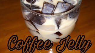 Easy Pinoy Gulaman Recipe  Coffee Jelly [upl. by Htebazle961]