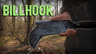 My Vintage Elwell Billhook  The Bushcraft Chopper [upl. by Annahgiel]