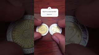 Moeda do México 🇲🇽 ou da Argentina 🇦🇷 mexico argentina coin numismatica [upl. by Annabella360]