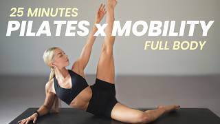 25 Minutes Pilates Mobility and Stretch  Full Body at Home Workout  Follow Along [upl. by Sucitivel126]