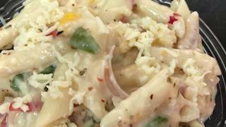 White sauce pasta recipe  Pasta recipes indian style  व्हाइट सोस पास्ता  Recipe of Pasta [upl. by Coucher908]