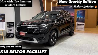 New Kia Seltos Gravity Edition 2024  NEW VARIANT WITH MAJOR UPDATES  Full review 😍🔥 [upl. by Brewster]