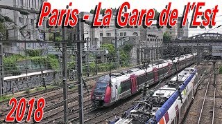 Paris  La gare de lEst  2018 [upl. by Amador]