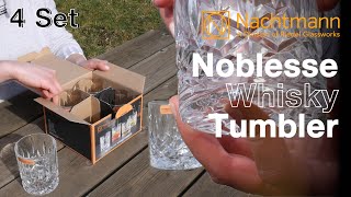 Nachtmann Noblesse Whisky Tumbler Set 4er  Unboxing [upl. by Virgin]