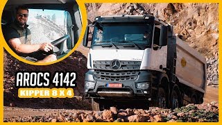 TEST Mercedes AROCS 4142 8x4quotGquot Klasa među kamionima [upl. by Esya636]