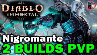 PVP 2 BUILDS Nigromante Actualizado Diablo inmortal [upl. by Errot660]