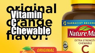 Review Nature Made Extra Strength Chewable Vitamin C [upl. by Angus]