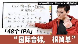 48个国际音标很简单 IPA [upl. by Cantone]