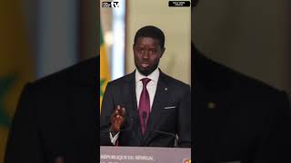 SENEGAL PRESIDENT DISSOLVES PARLIAMENT breakingnews news Senegal democracy africa faye [upl. by Ennaharas]