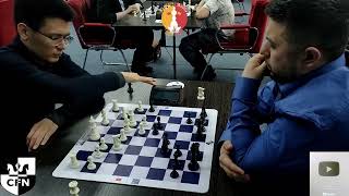 C Ergeshov 1936 vs GM Hummer 2040 Baikal Irkutsk Chess Fight Night CFN Blitz [upl. by Dola]