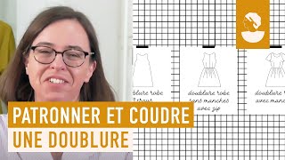 Comment patronner et coudre une doublure de robe etou top   avec Artesanecom [upl. by Myriam]