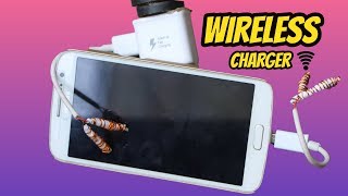 How To Make a Wireless Charger at Home  Phone Charger Convert Into Wireless Charger Very Easy Way [upl. by Schramke]