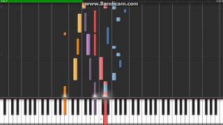 Two And A Half Men Theme Piano Tutorial Synthesia  HD [upl. by Bray732]