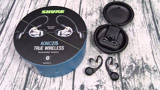 Shure Aonic 215  True Wireless Earbuds For Audiophiles [upl. by Ariom]