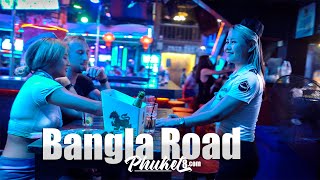 Bangla Road  April 1 2022  Patong Beach – Phuket 4K Full Tour [upl. by Talyah]