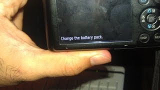 Fix Canon  Change the Battery Pack ERROR [upl. by Anej]