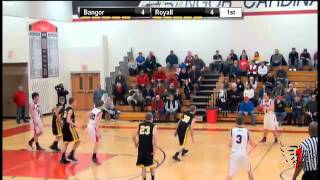 Boys Basketball Bangor vs Royall [upl. by Ofloda]