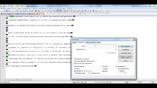 Notepad Como quitar lineas en blanco de un archivo [upl. by Aicram]