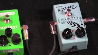 MAXON ASC10 Ambient Stereo Chorus guitar pedal demo with Pure Salem Wood Soul [upl. by Willms960]