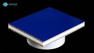 ACP Panels  Foam Core Sandwich Panels in TOPOLO [upl. by Orecul]