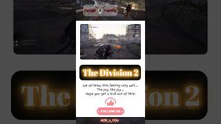 O the FRUSTRATION State of the Game division2 gaming [upl. by Nyroc188]