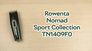 Розпаковка Rowenta Nomad Sport Collection TN1409F0 [upl. by Dagall]