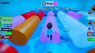 Learn Colors the Fun Way in Roblox  Interactive Kids Color Adventure [upl. by Netsirhc]