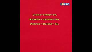 abreviaturas en ingles 《 meses del año 》 [upl. by Nelluc]