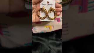 Golden Ring reels fashion gold makeup bellavita viral Shorts [upl. by Yumuk]