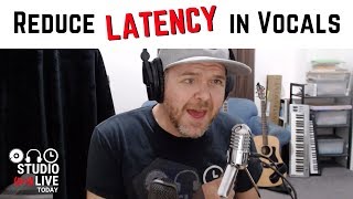 How to reduce latency delay when recording vocals in GarageBand iOS [upl. by Aihsekyw781]