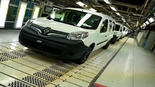 Renault Kangoo production at the Maubeuge plant France [upl. by Eintroc379]