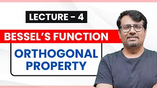 Bessels Function  Orthogonal Property of Bessel Function  Proof [upl. by Dett662]