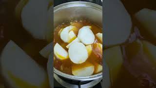 Radish  labanos simple recipe filipinofood pinoyfood shortvideo shortsvideo [upl. by Anitnemelc]