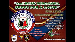 2nd RCSU MIMAROPA SHOOT FOR A CAUSE  PPSA LEVEL 1 SANCTIONED MATCH [upl. by Lertnek]