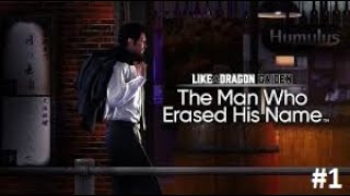 Like a Dragon The man who erased his name ep 1 Inceputul povesti [upl. by Eiramassenav]