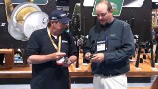 Shimano Sahara amp Symetre 500 Reels at ICAST 2013 [upl. by Auqenahc914]