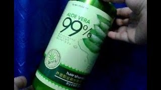 FAST REVIEW ALOE VERA 99 Repair Moisture Hair Shampoo [upl. by Leissam310]