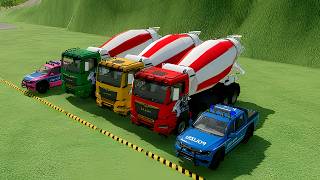 DACIA VOLKSWAGEN TOYOTA POLICE CARS amp MERCEDES FORD AMBULANCE VEHİCLES TRANSPORTING  FS22 [upl. by Riker]