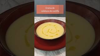 Crema de calabaza recetas sopas shorts [upl. by Dachy715]