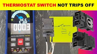 928 Thermostat switch not trips off [upl. by Mylan639]